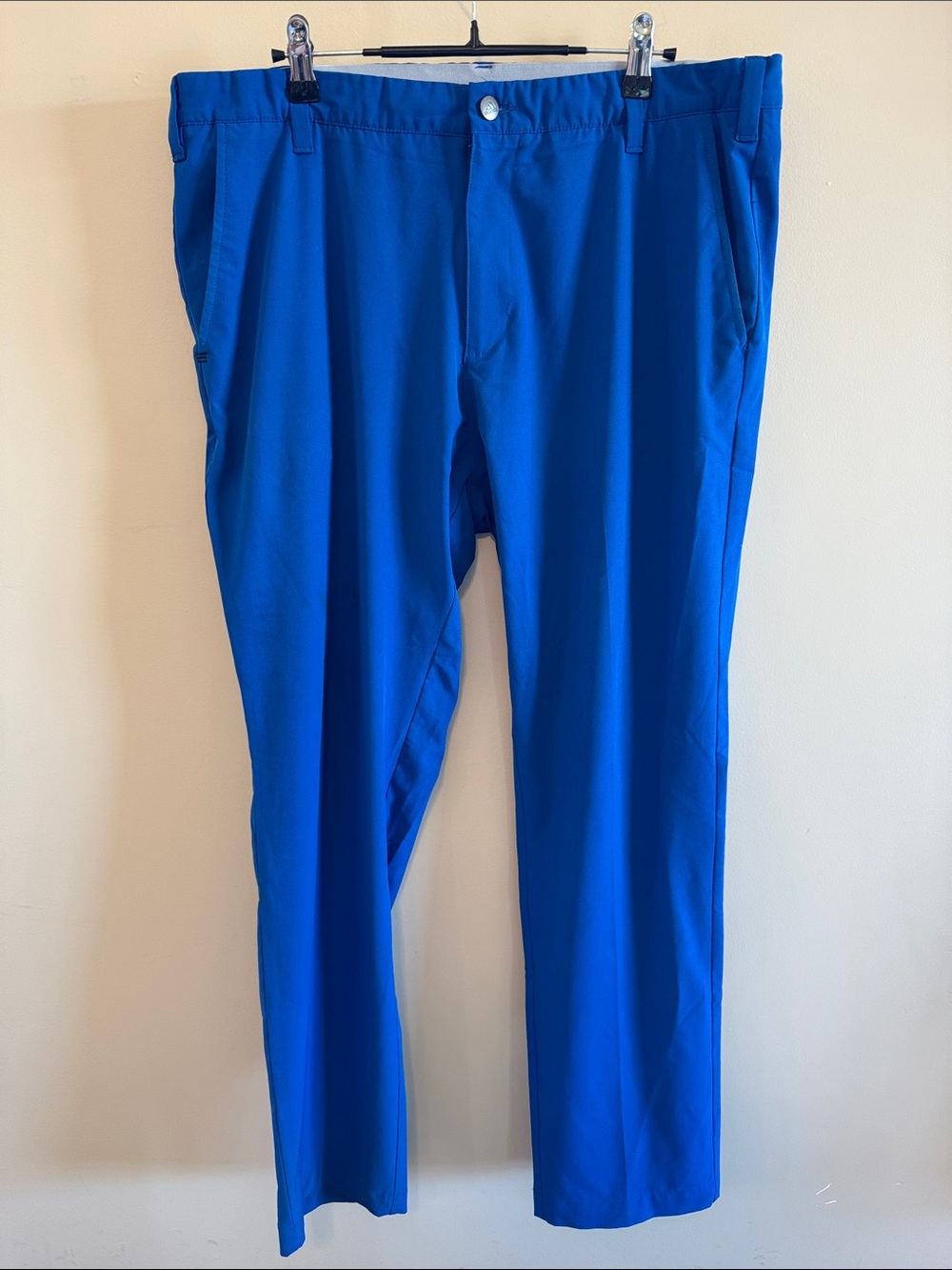 Adidas Men's Bright Blue Performance Pants